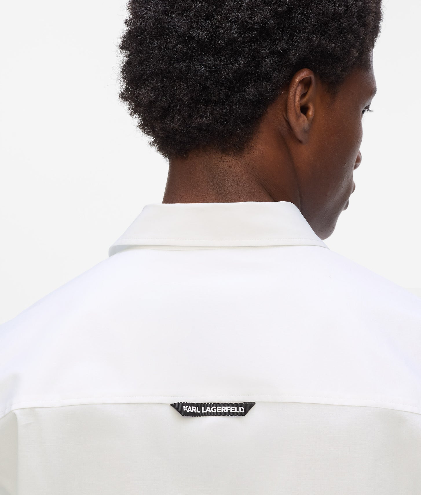 Karl Lagerfeld Monogram Shirt White