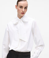 Karl Lagerfeld Karl Dna Bow Detail Shirt White