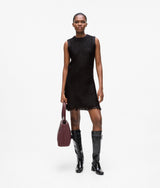 Karl Lagerfeld Textured Knit Dress Black