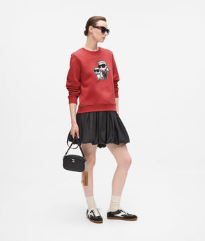 KarlLagerfeld Ikon Pebble Camera Bag Black
