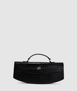 KarlLagerfeld Kstudio Clutch Bag Black-Nickel