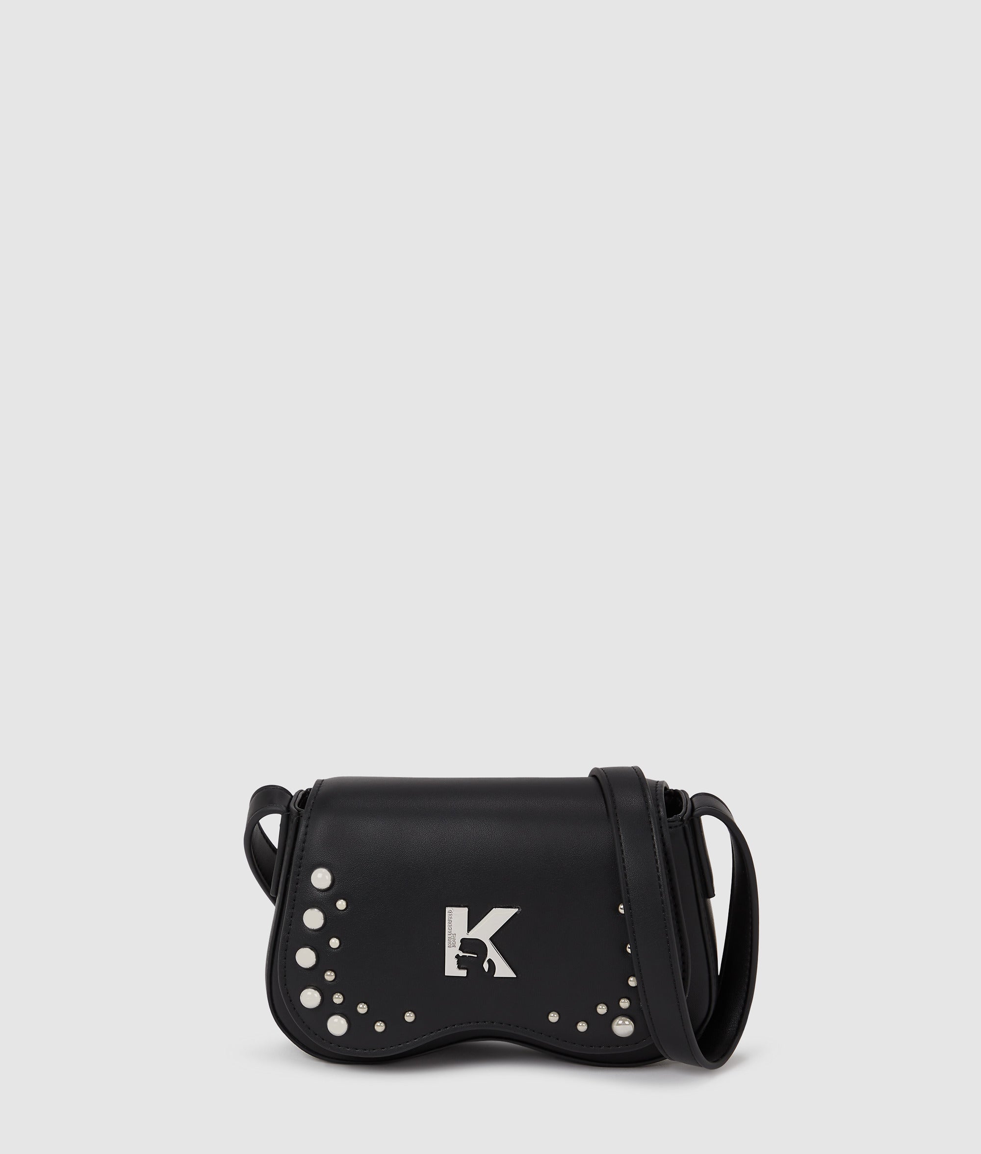 KarlLagerfeld Sunglasses Mini Crossbody Bag Black