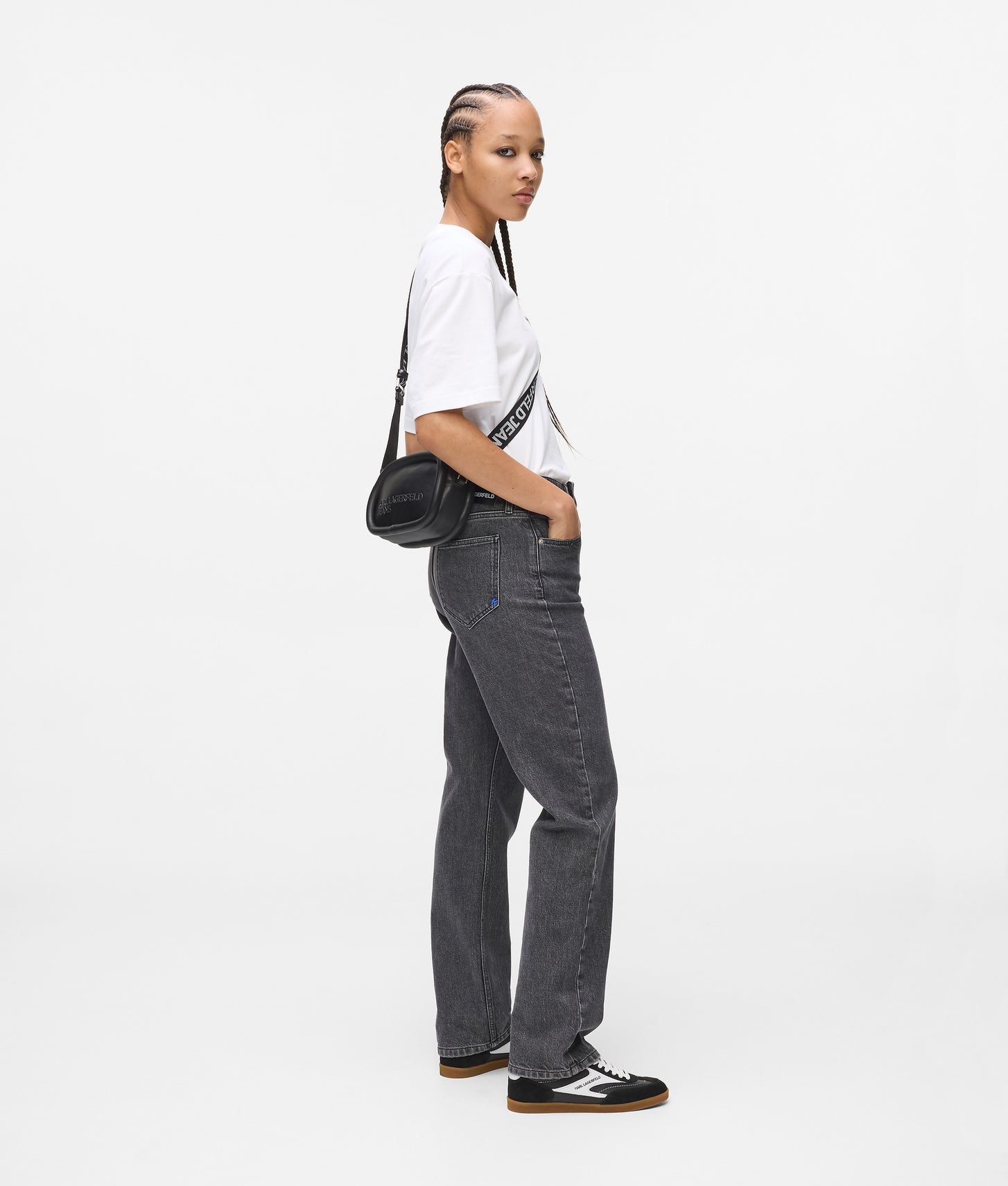 KarlLagerfeld Puffy Camera Bag Black