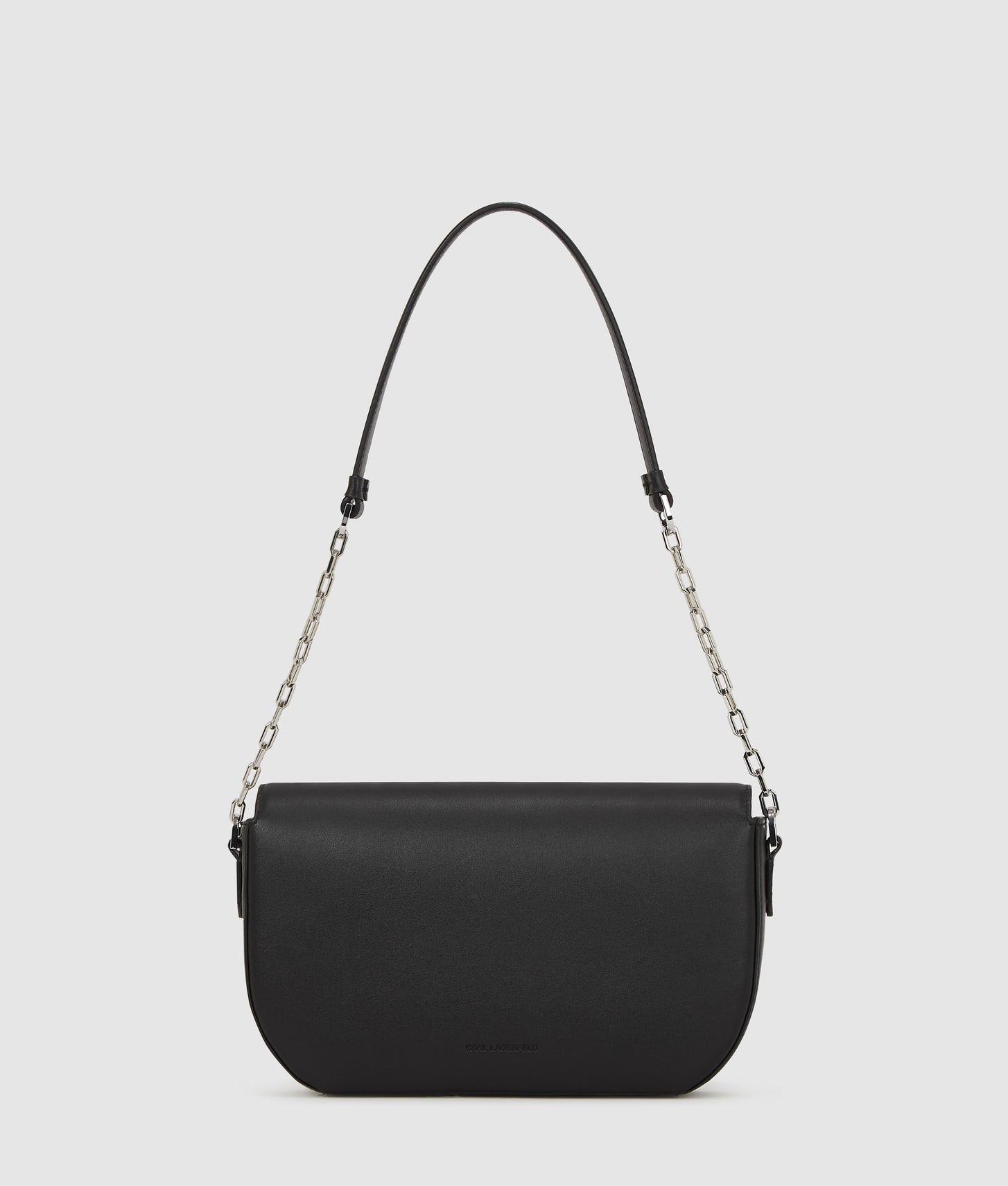 KarlLagerfeld Kforever Shoulder Bag Black-Nickel