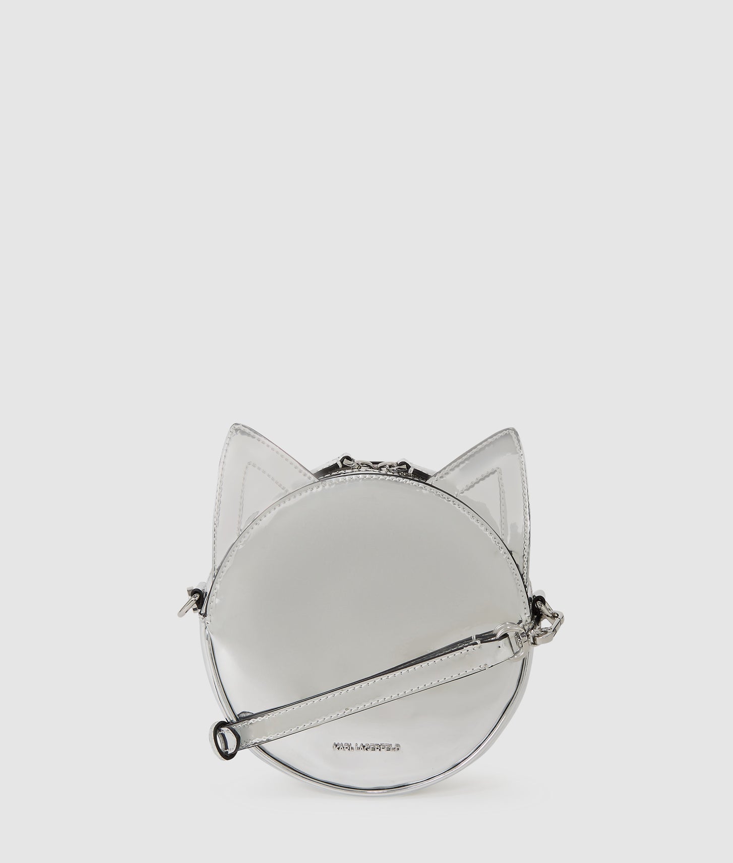KarlLagerfeld Choupette Crossbody Bag Silver
