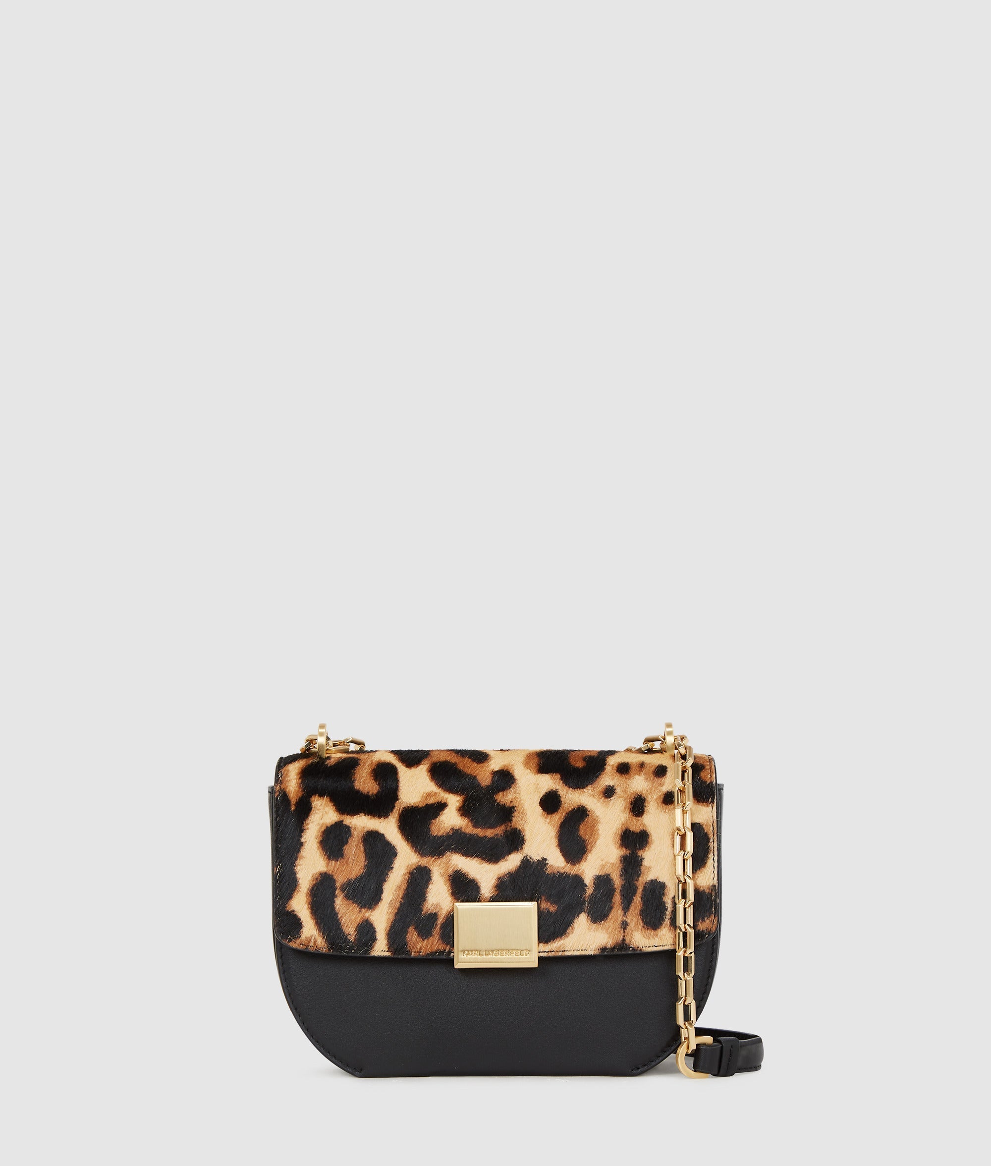KarlLagerfeld Kforever Small Leopard Crossbody Bag Leopard