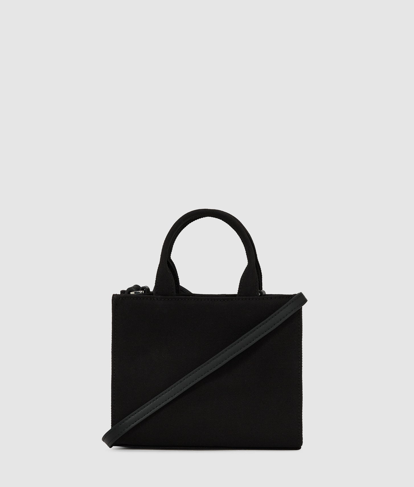 KarlLagerfeld Rue St-Guillaume Mini Rhinestone Tote Bag Black Embellishment