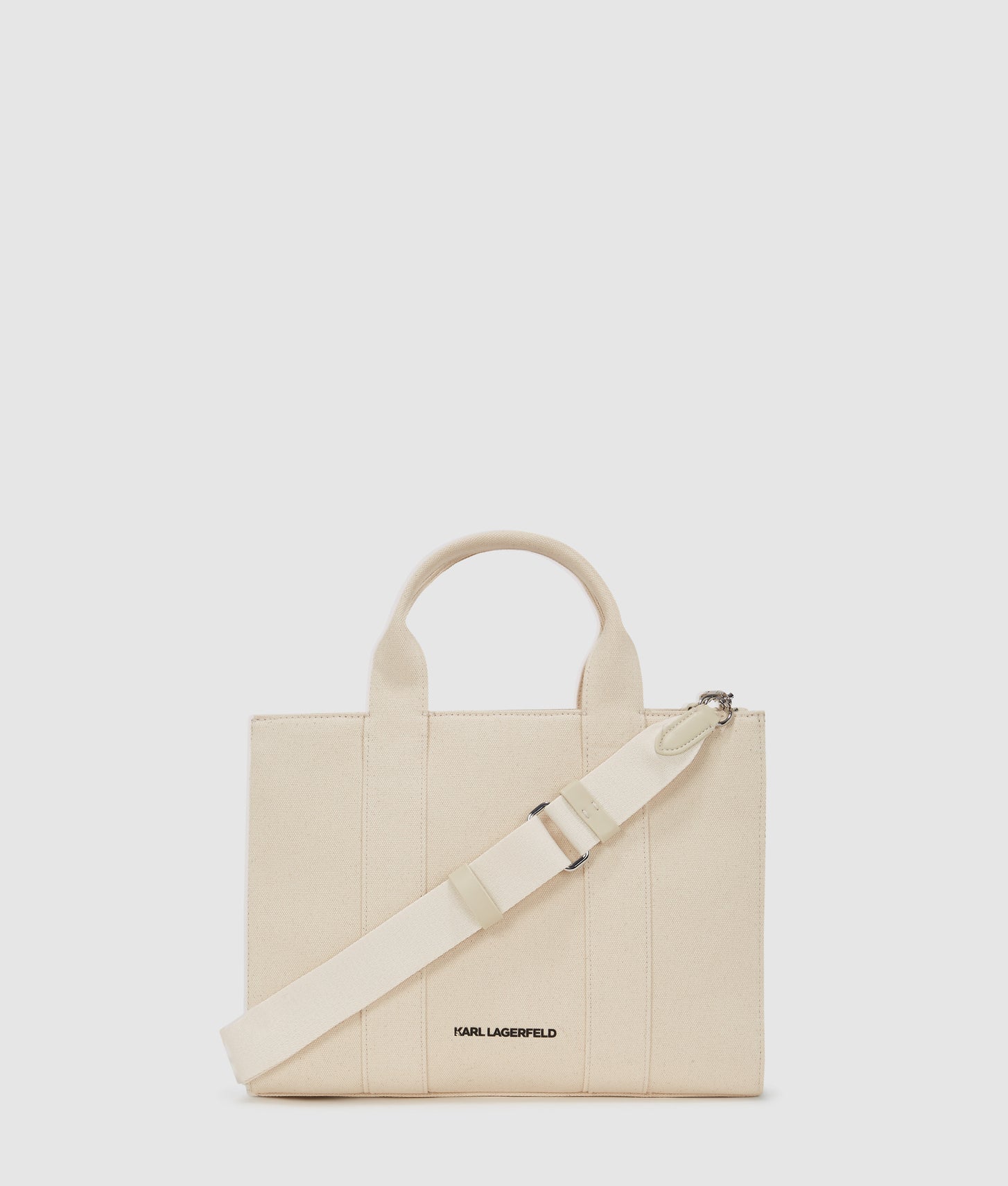 KarlLagerfeld Ikon Choupette Medium Tote Bag Natural