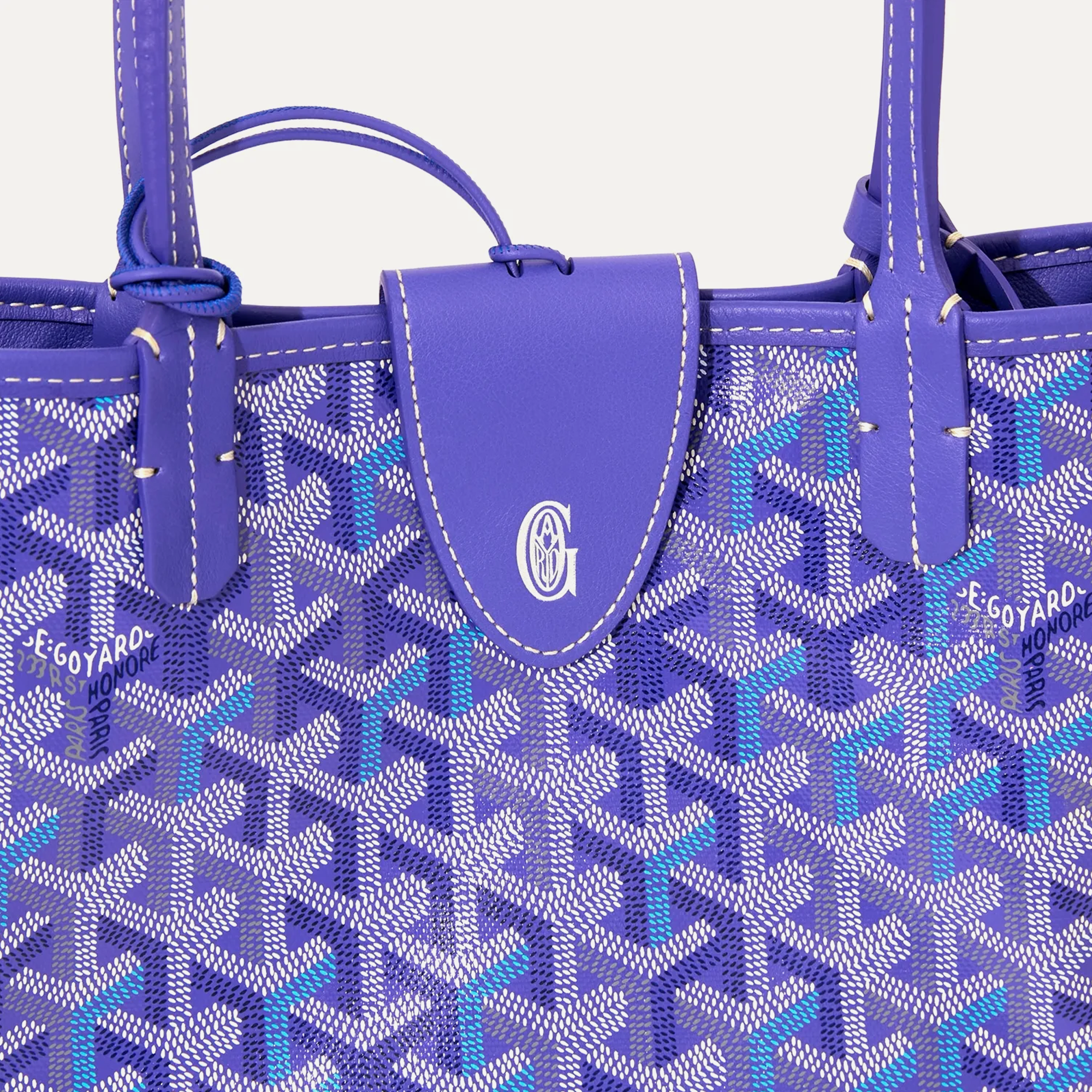 Goyard Anjou Mini bag Multicolored Blueberry Purple