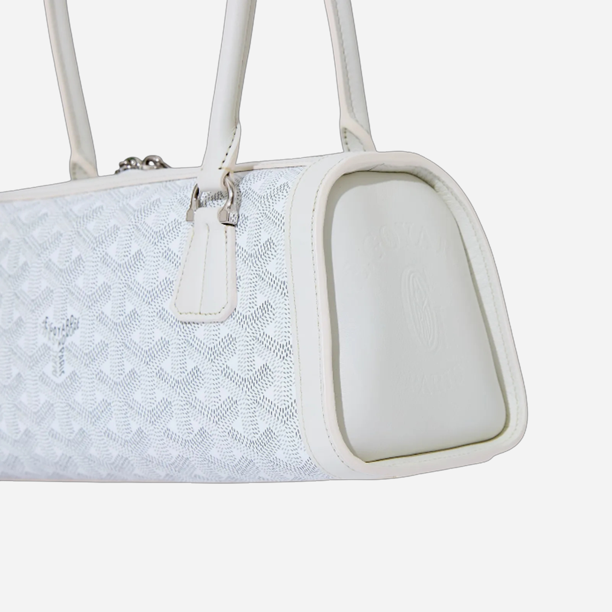 Goyard Bonbonniere Bag White