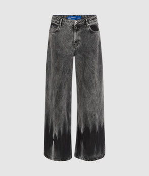 Karl Lagerfeld Bleached Denim Shirt Bleached Grey