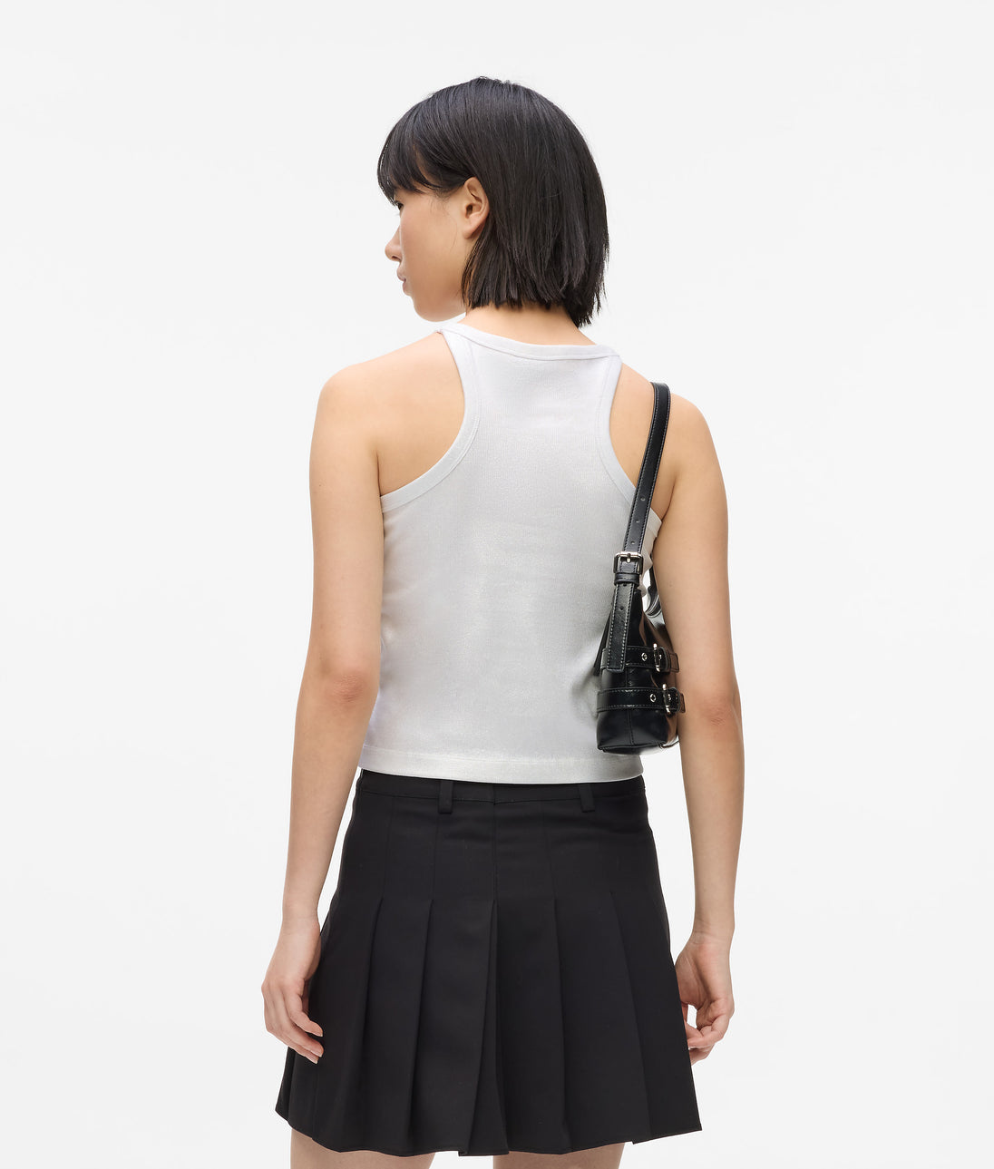 KarlLagerfeld Buckle Bowling Bag Very Berry