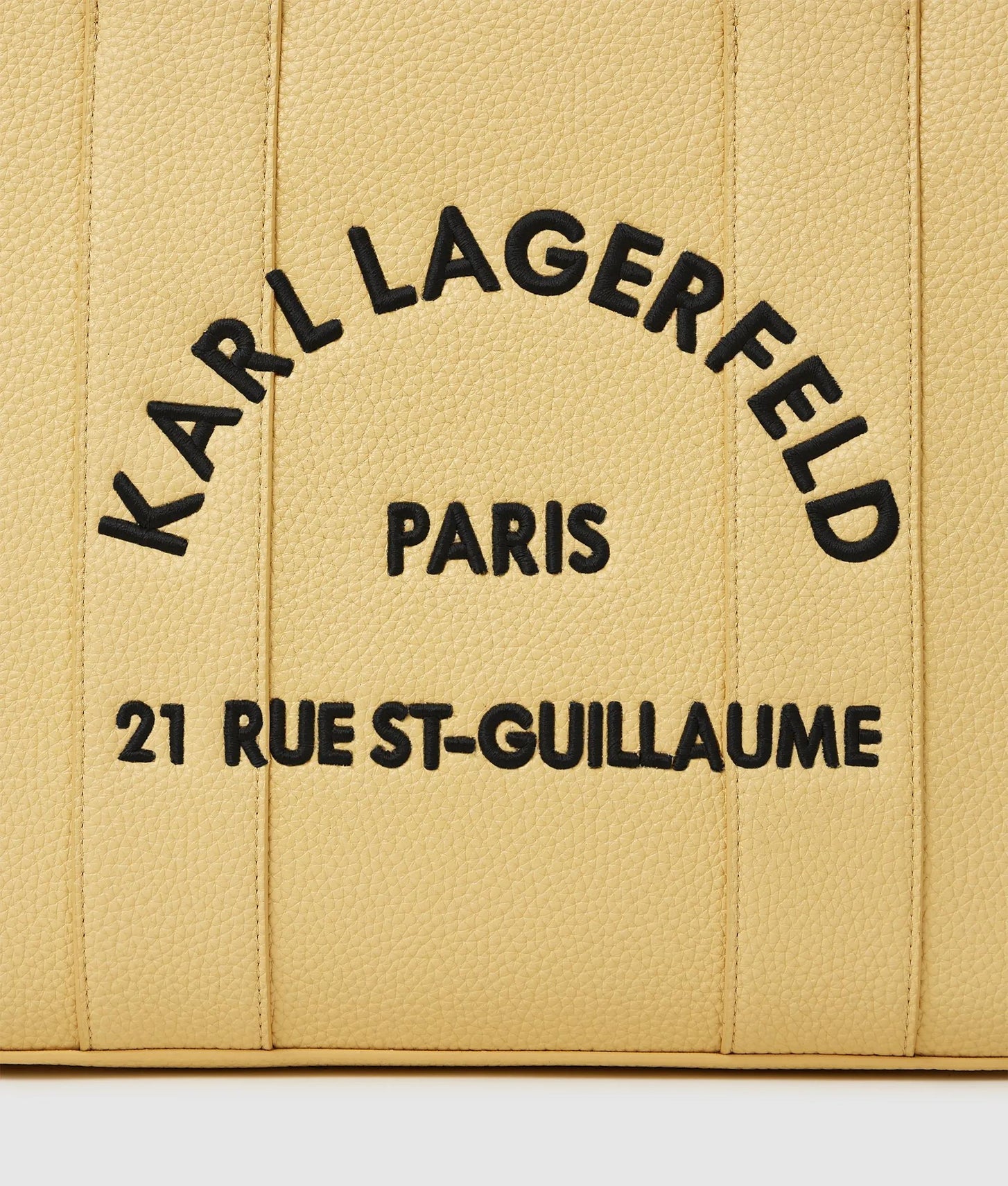 KarlLagerfeld Rue St-Guillaume Medium Tote Bag Sunlight
