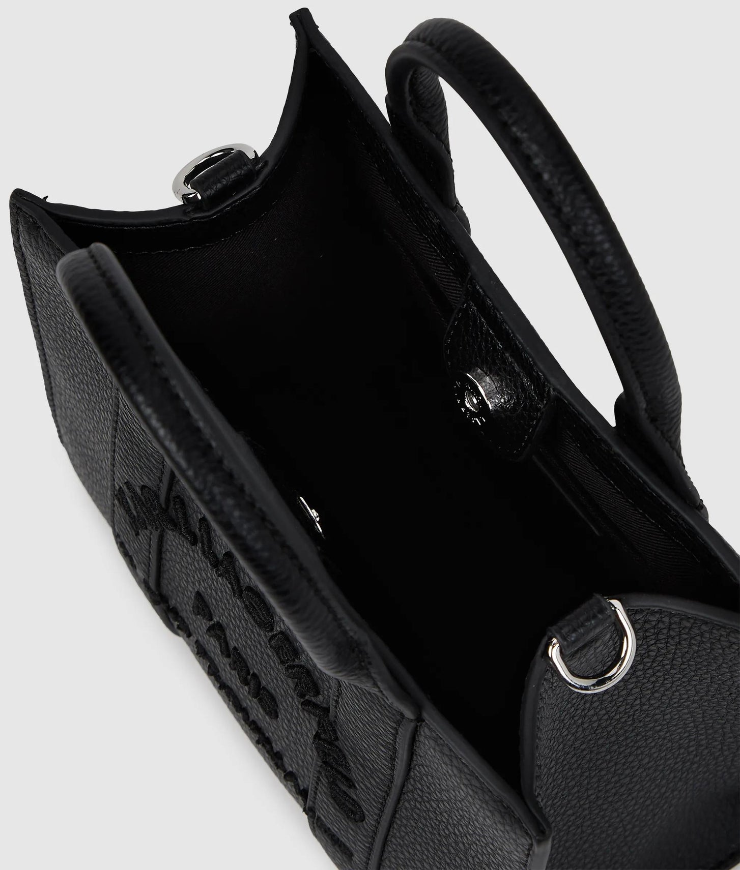 KarlLagerfeld Rue St-Guillaume Mini Tote Bag Black