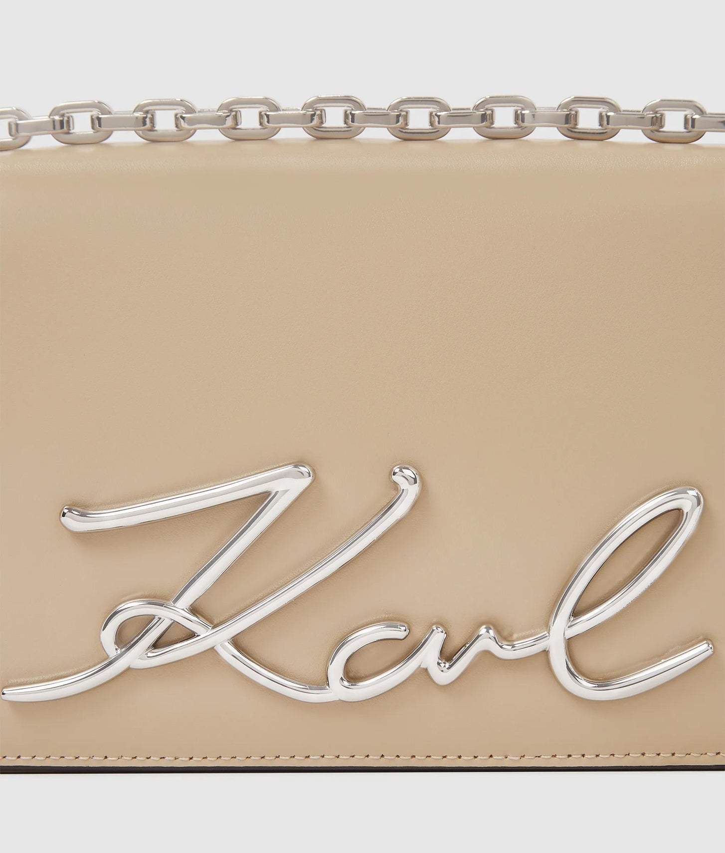 KarlLagerfeld Ksignature Small Crossbody Bag Safari