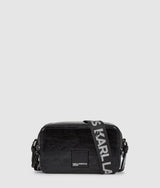 KarlLagerfeld Glossy Camera Bag Black