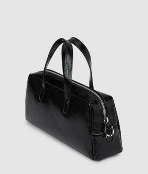 Karl Lagerfeld Belted Denim Dress Washed Black