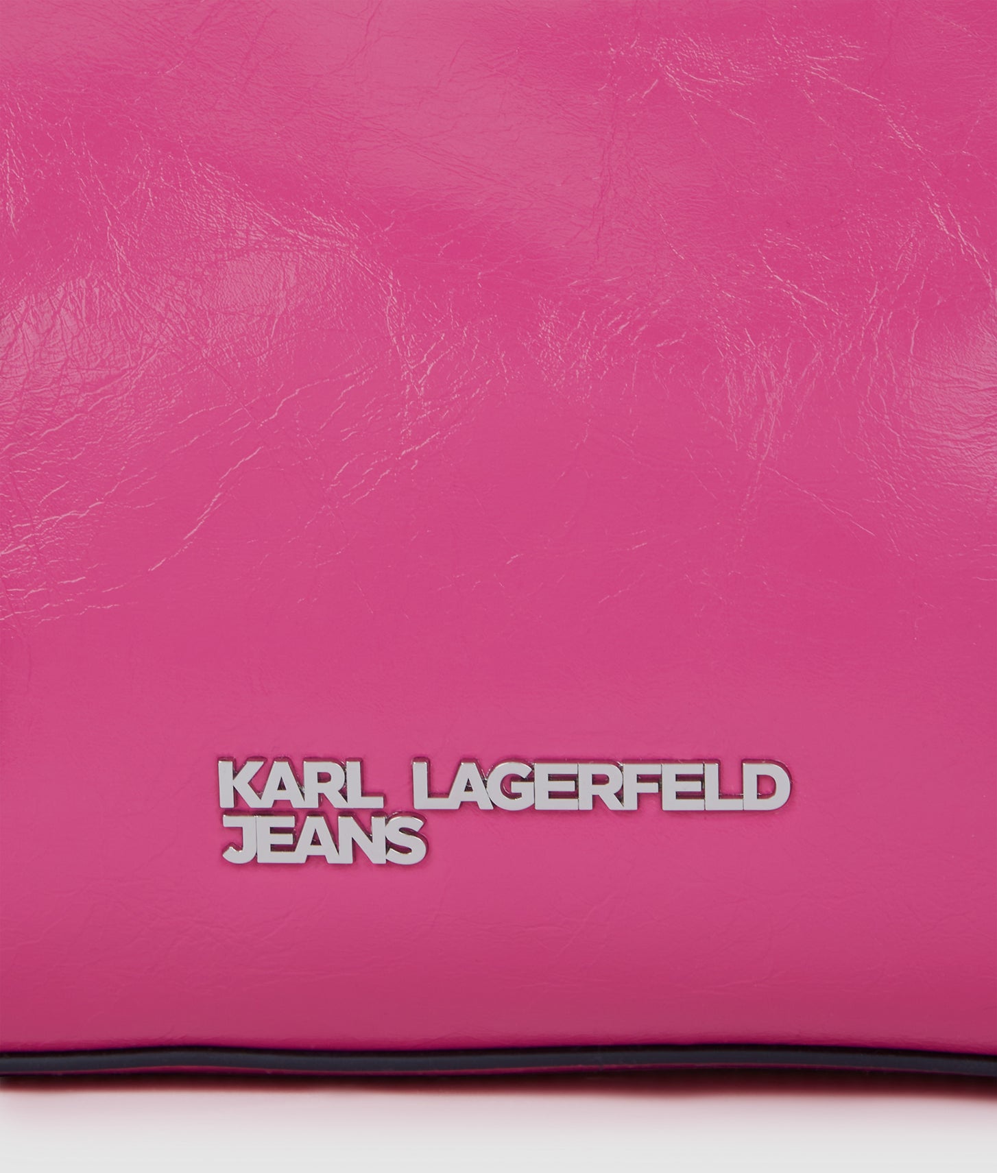 KarlLagerfeld Buckle Shoulder Bag Very Berry