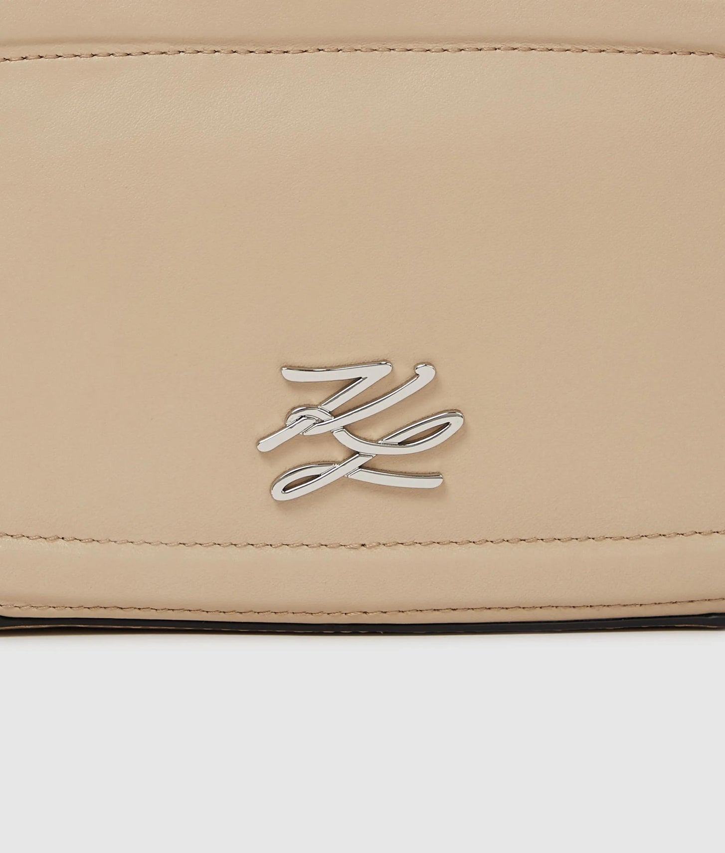 KarlLagerfeld Kautograph Chain Top Handle Bag Safari