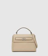 KarlLagerfeld Kautograph Small Top Handle Bag Safari