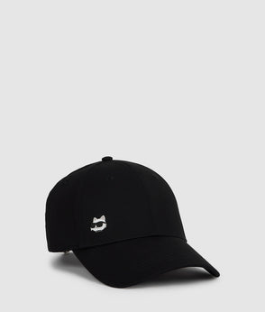 KarlLagerfeld Ikon Nylon Small Flap Backpack Black