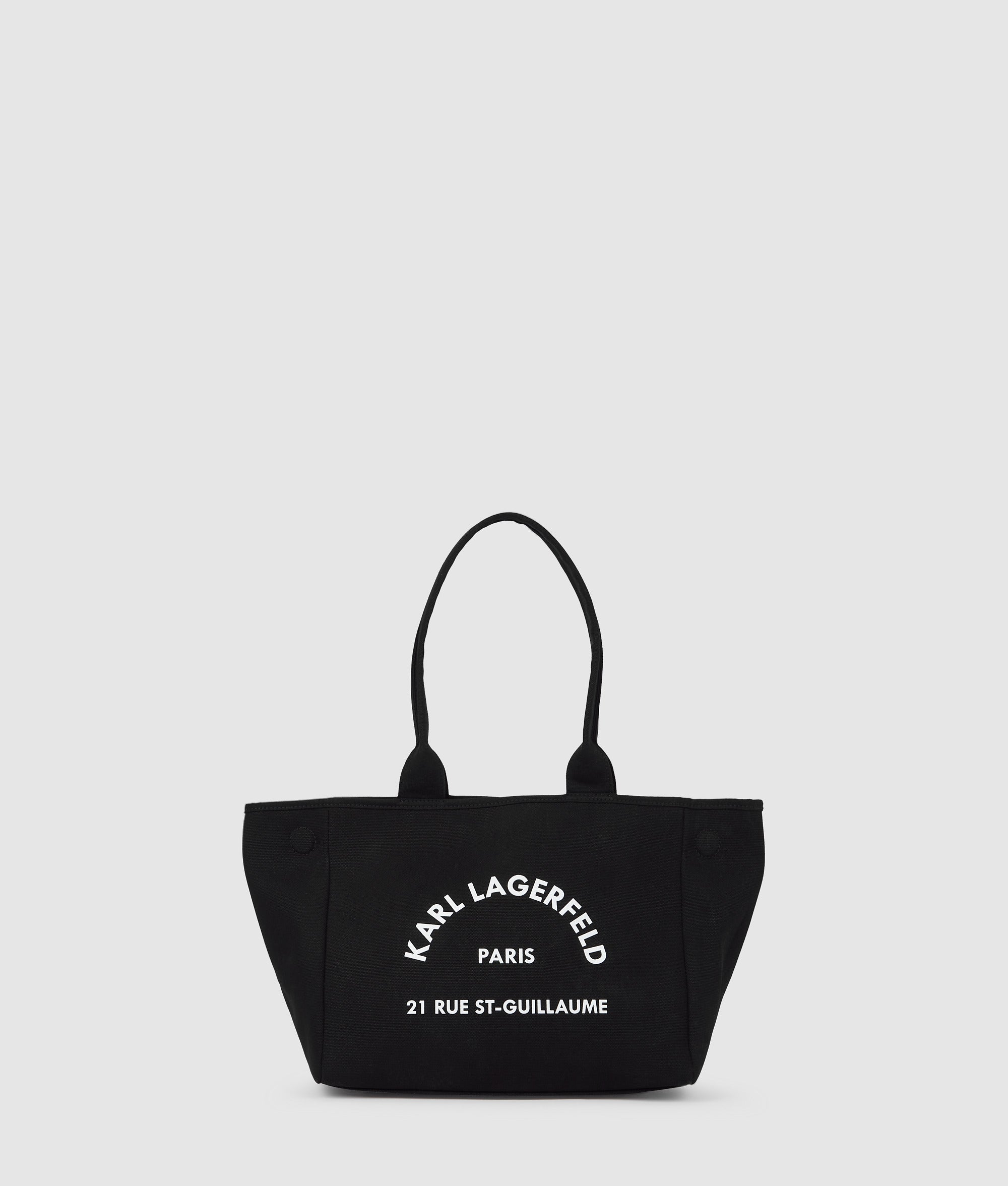 KarlLagerfeld Rue St-Guillaume Transformable Tote Bag Black