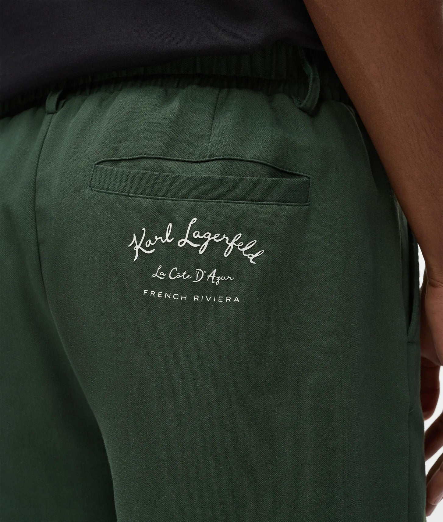 Karl Lagerfeld Côte D'Azur Shorts Deep Forest