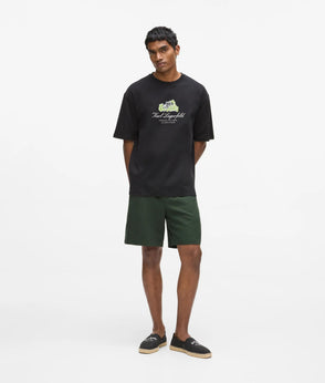 Karl Lagerfeld Villa La Vigie T-Shirt Black