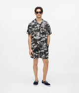 Karl Lagerfeld All-Over-Print Shorts Black