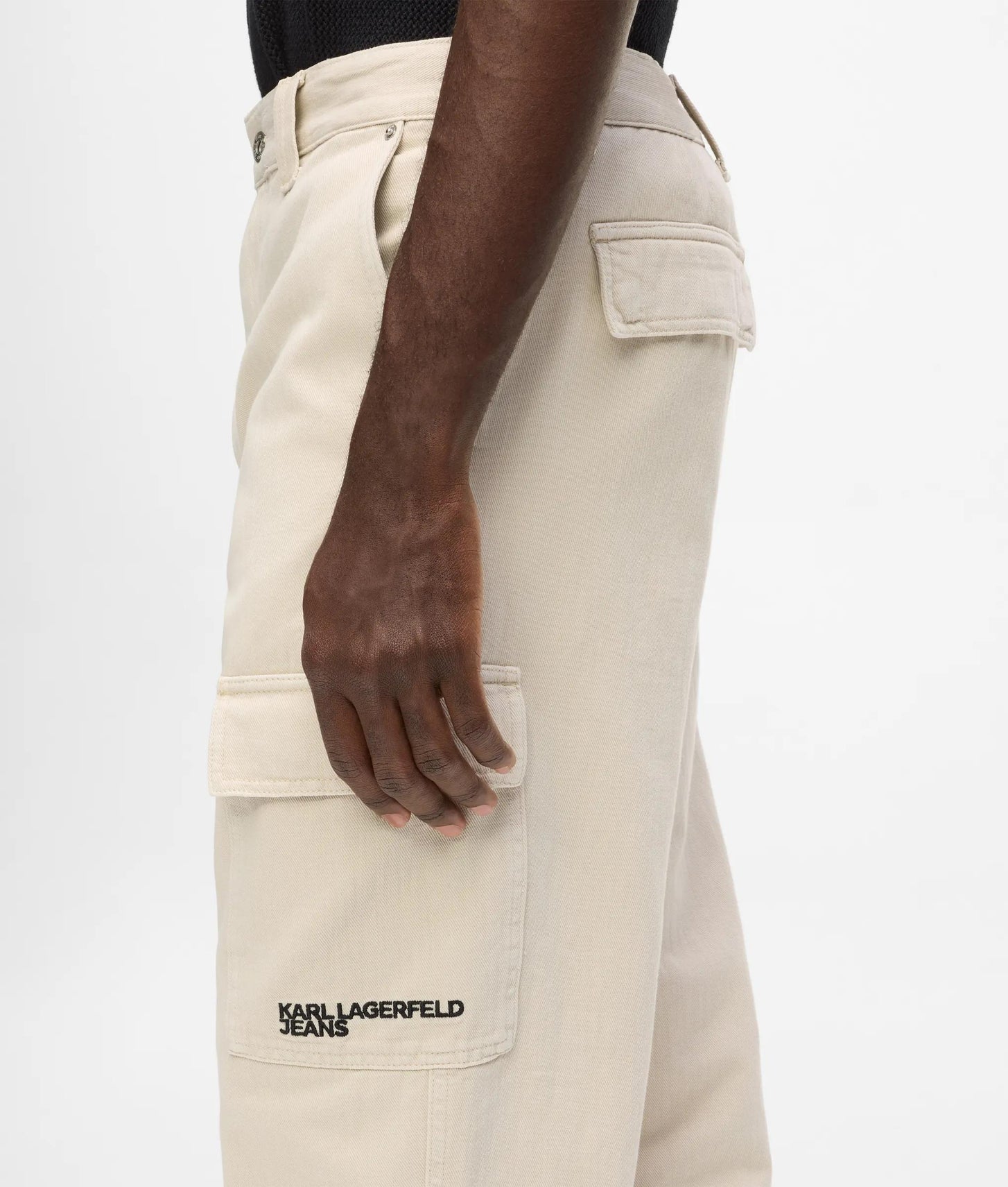 Karl Lagerfeld Cargo Pants Whitecap Grey