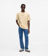 Karl Lagerfeld Marbled Straight Jeans Marble Blue