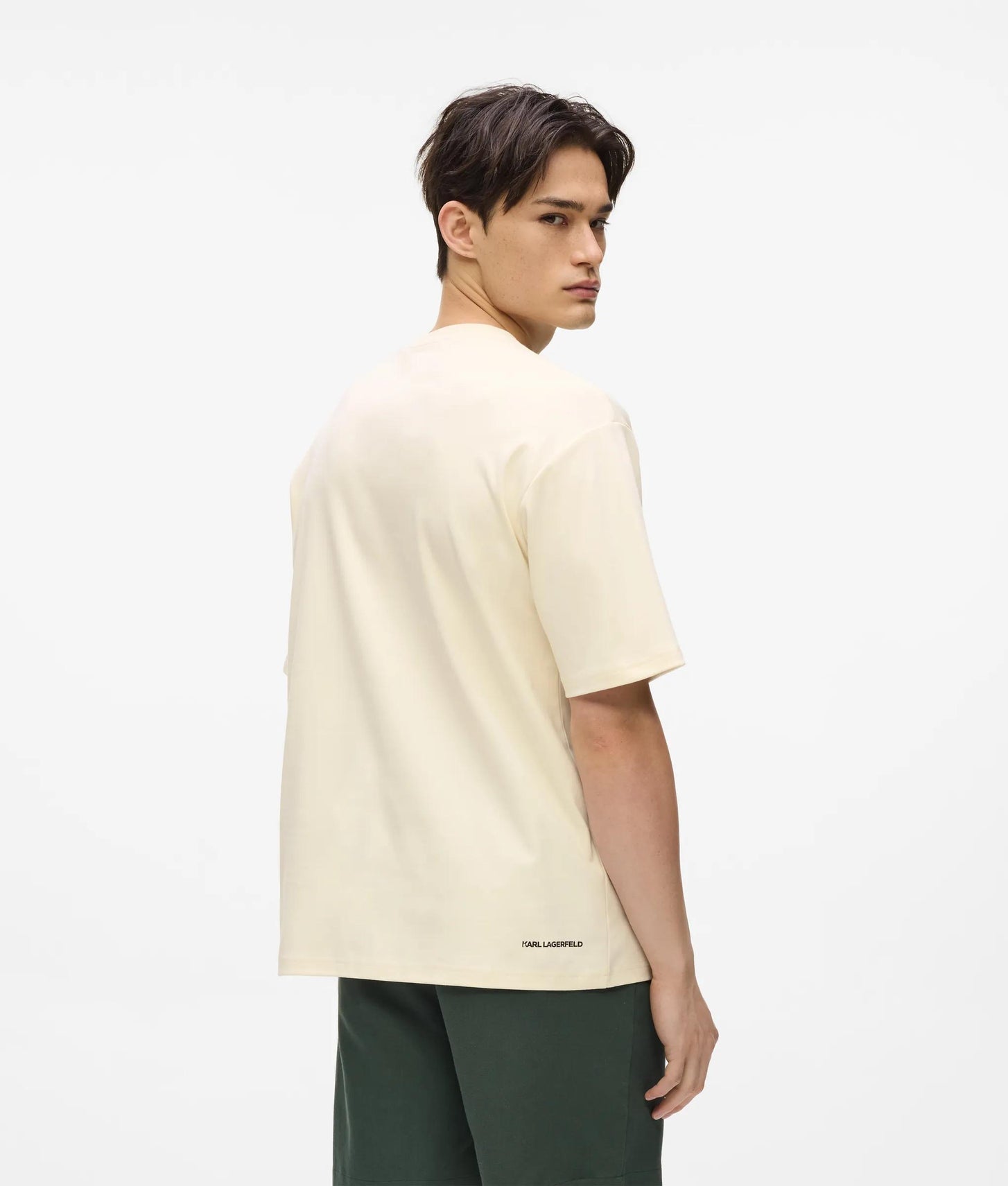 Karl Lagerfeld Villa La Vigie T-Shirt Cannoli Cream