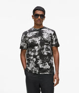 Karl Lagerfeld Villa La Vigie Print T-Shirt Black