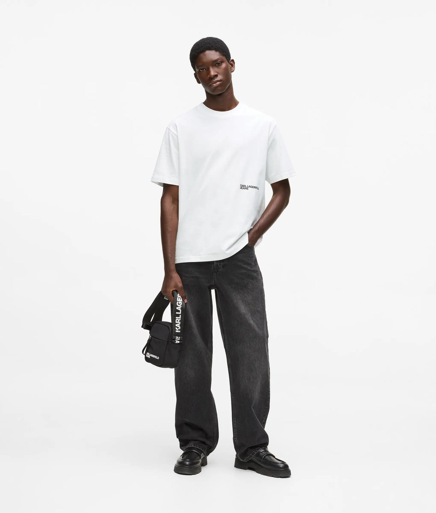 Karl Lagerfeld Rule Breaking T-Shirt White