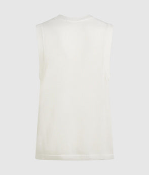 Karl Lagerfeld White Tapered Jeans White Denim