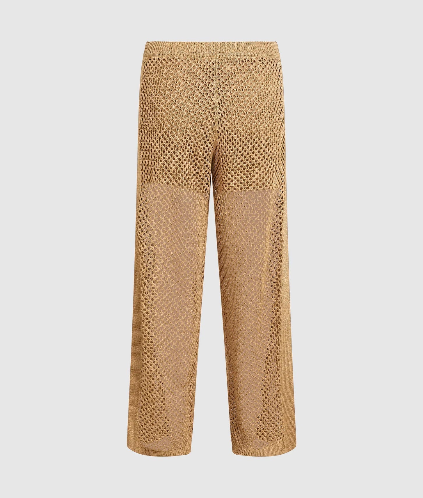 Karl Lagerfeld Crochet Knit Pants Nougat