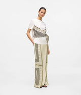 Karl Lagerfeld Scarf Print Pajama Pants Pristine