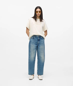 Karl Lagerfeld Poplin Blouse Silver Lake Blue
