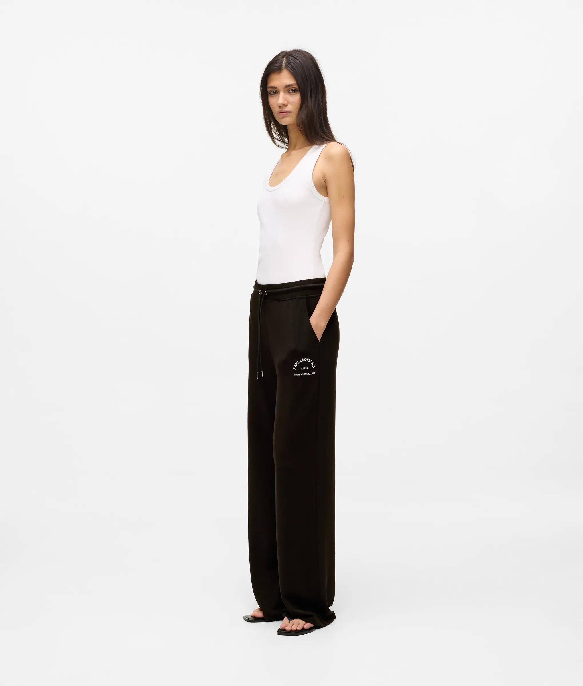 Karl Lagerfeld Rue St-Guillaume Sweatpants Black