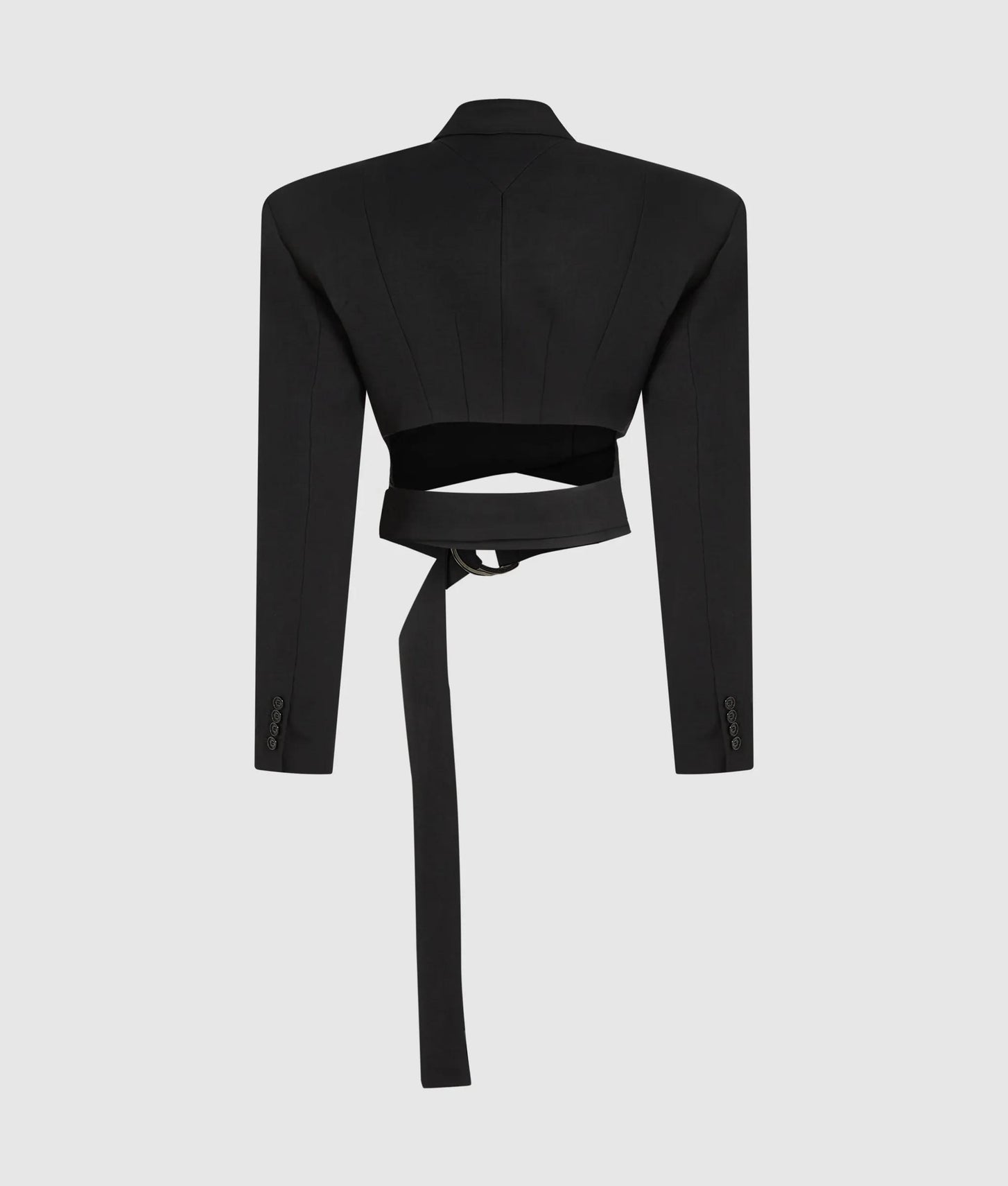 Karl Lagerfeld Kl Studio Wrap Blazer Black