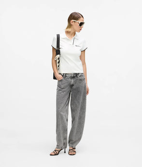 Karl Lagerfeld Logo Sweat Shorts White