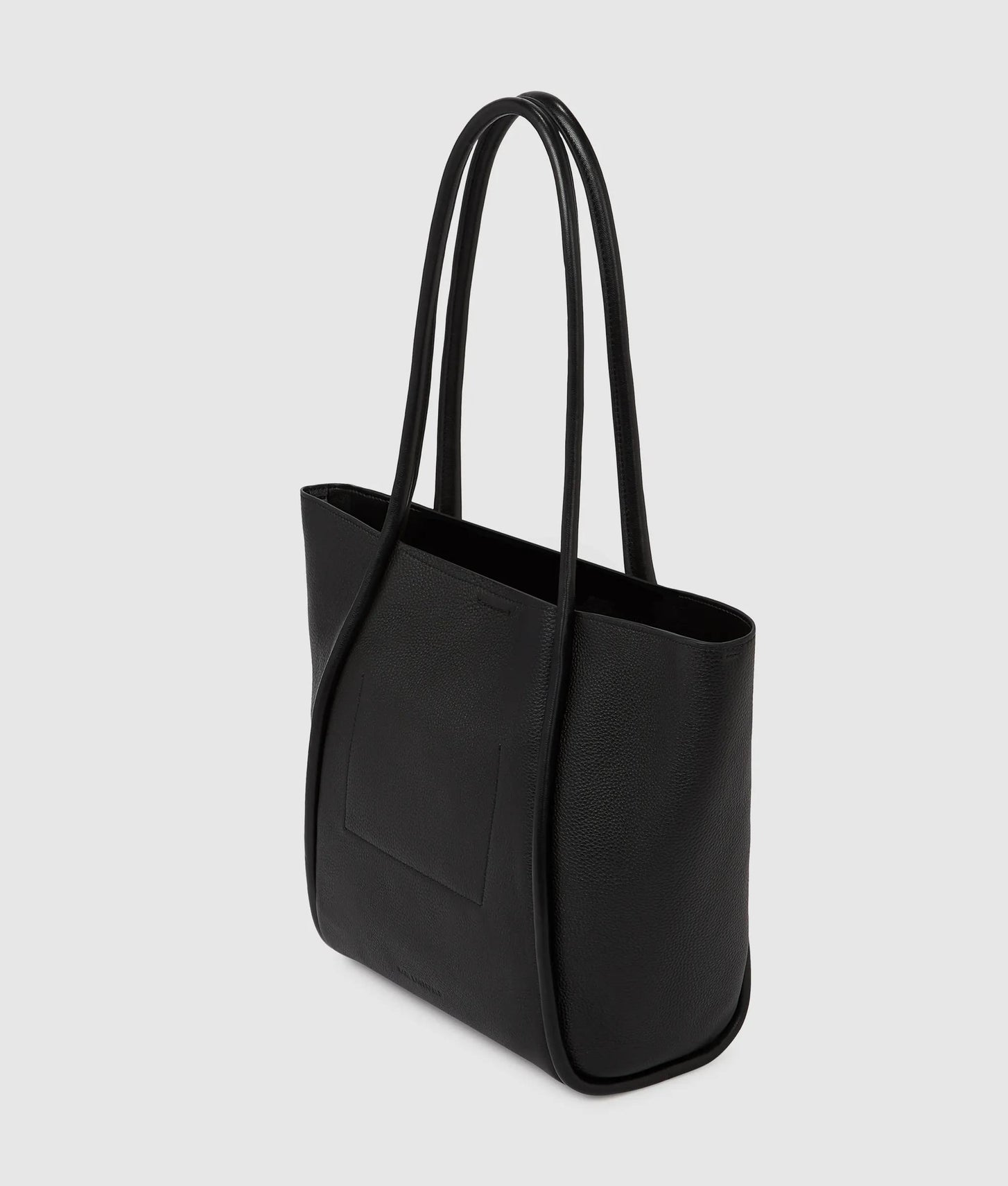 KarlLagerfeld Kautograph Patch Medium Tote Bag Black-Nickel