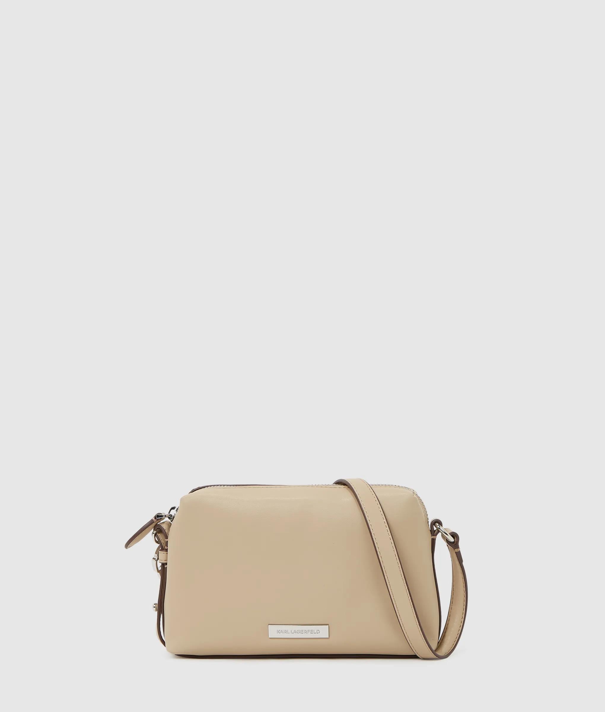 KarlLagerfeld Ikon Smooth Camera Bag Safari