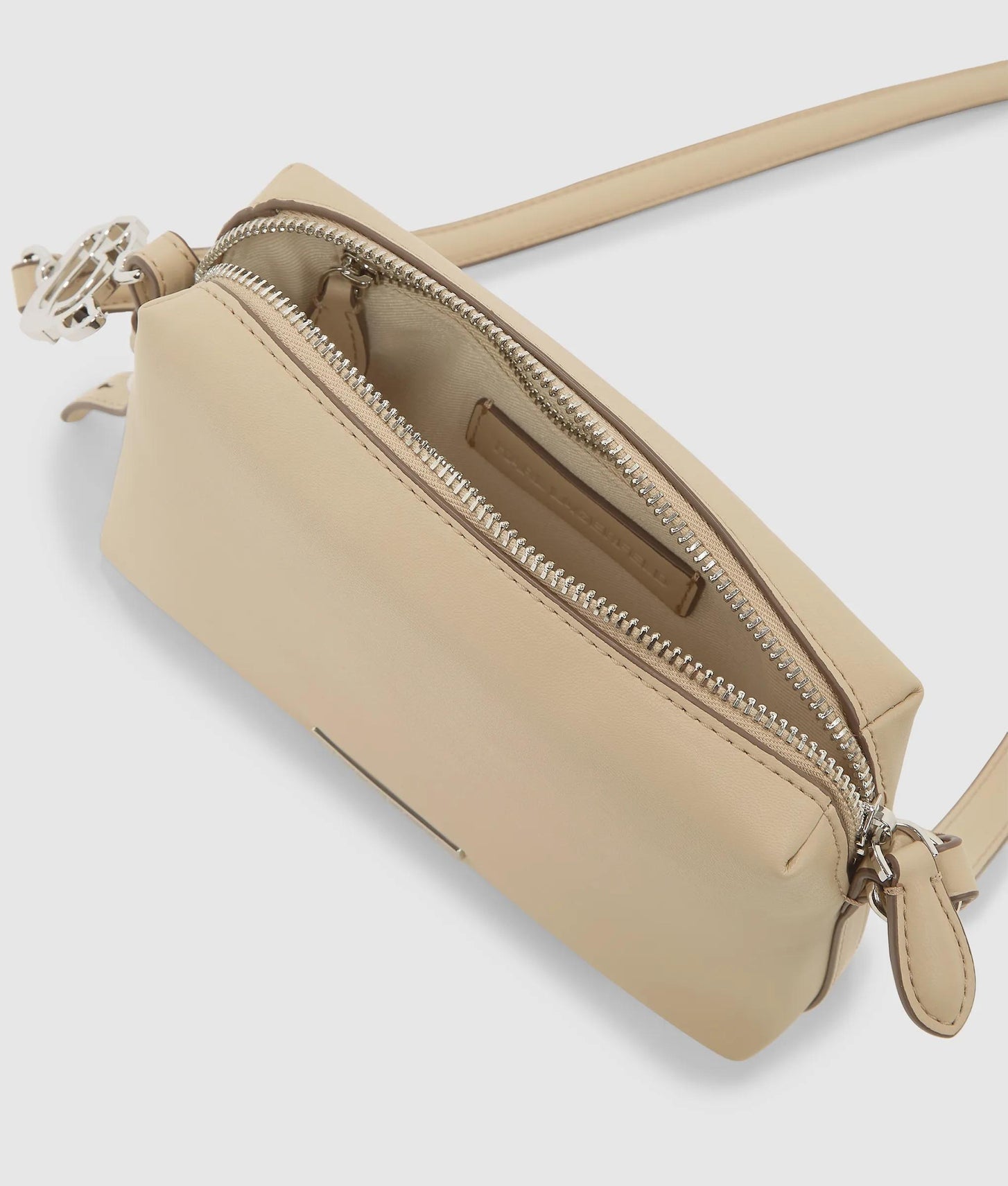 KarlLagerfeld Ikon Smooth Camera Bag Safari