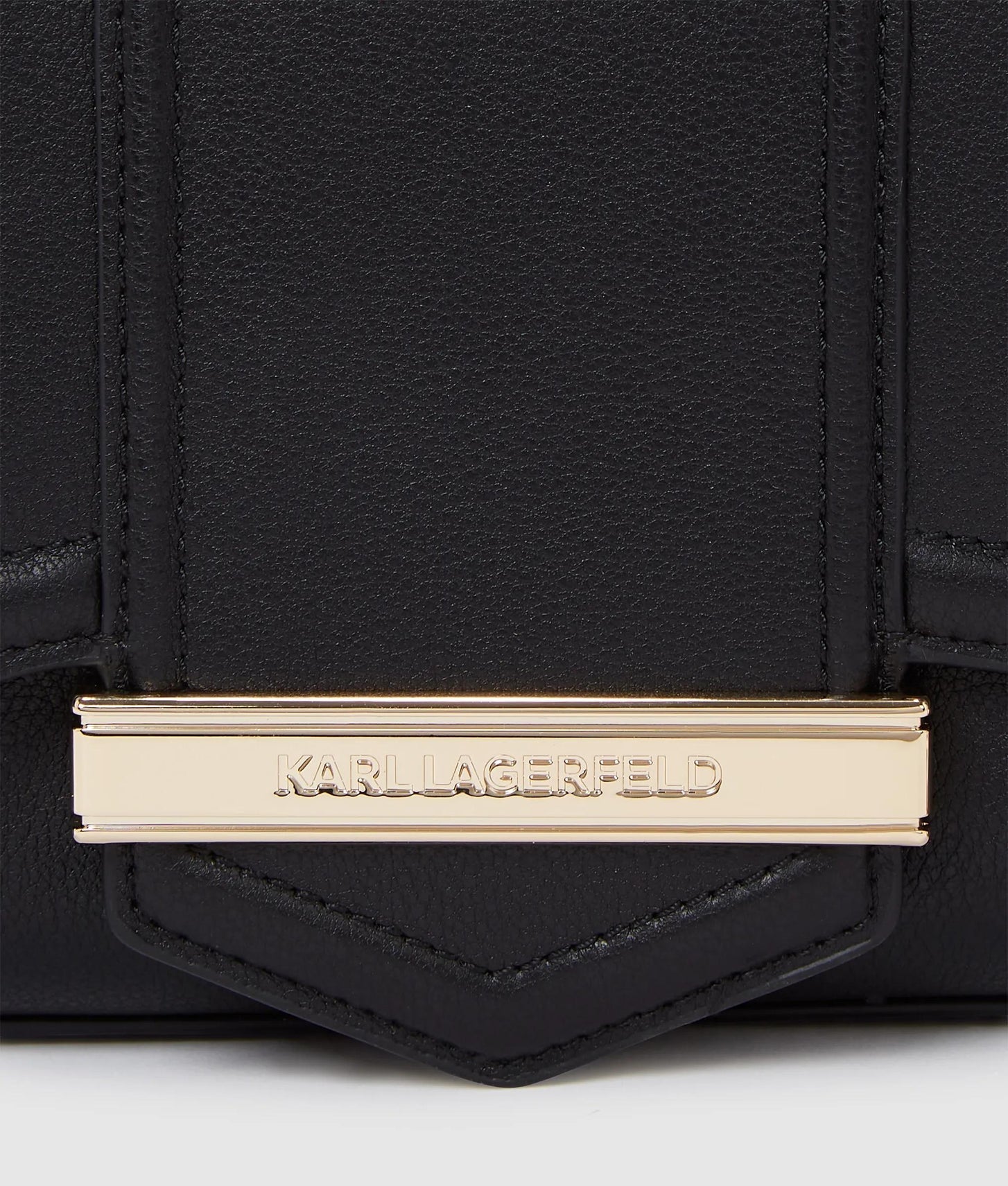 KarlLagerfeld Knova Medium Crossbody Bag Black/Gold