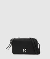 KarlLagerfeld Twin Strap Camera Bag Black