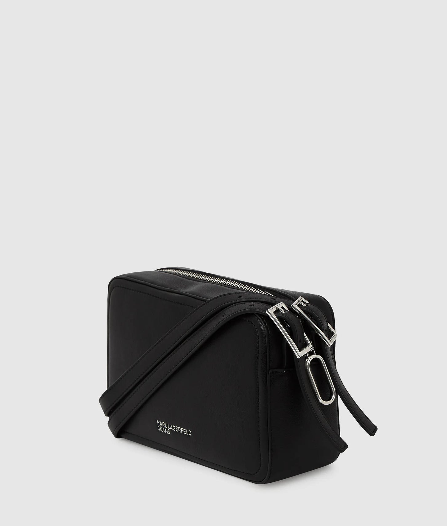 KarlLagerfeld Twin Strap Camera Bag Black
