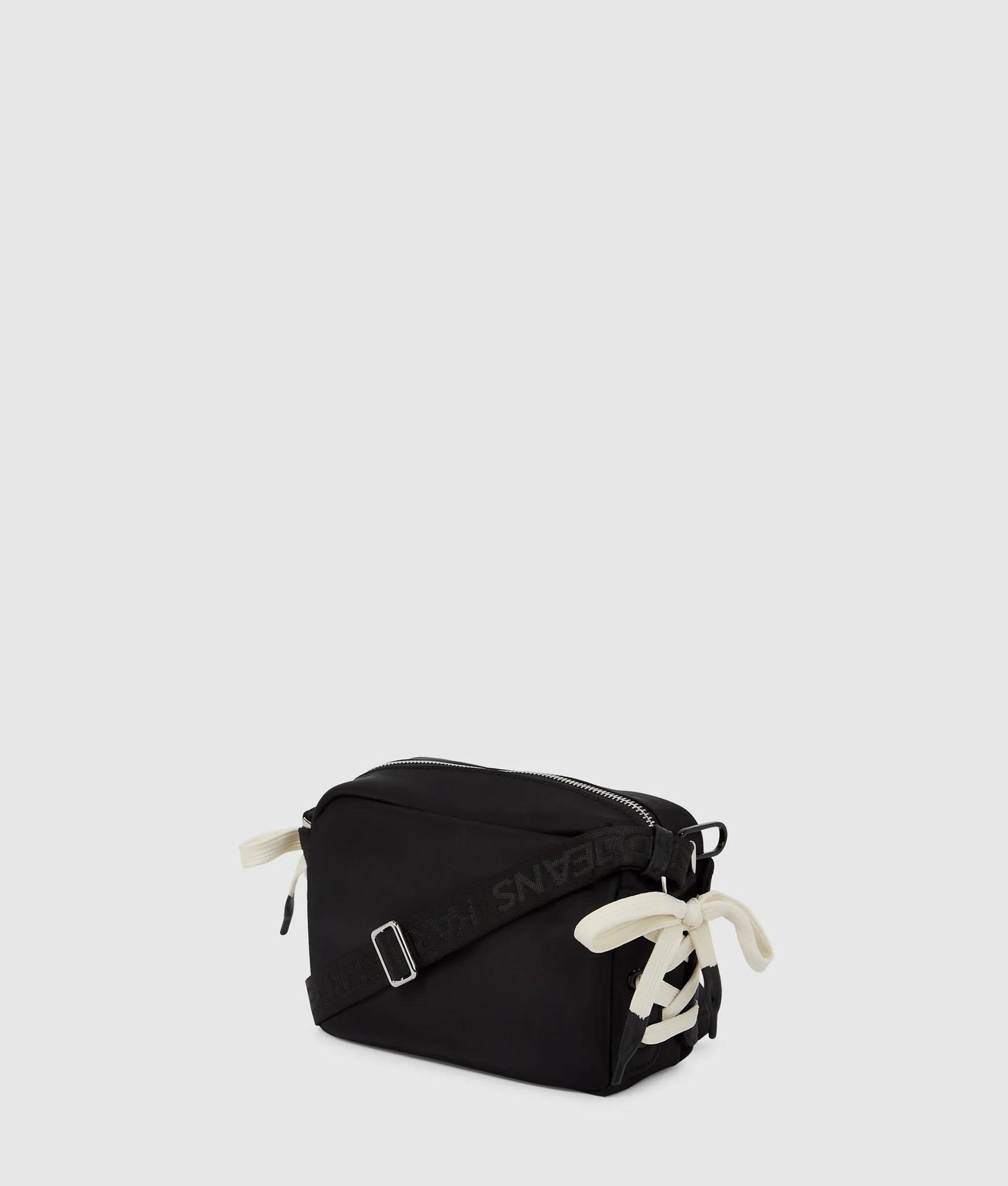 KarlLagerfeld Nylon Lace-Up Camera Bag Black