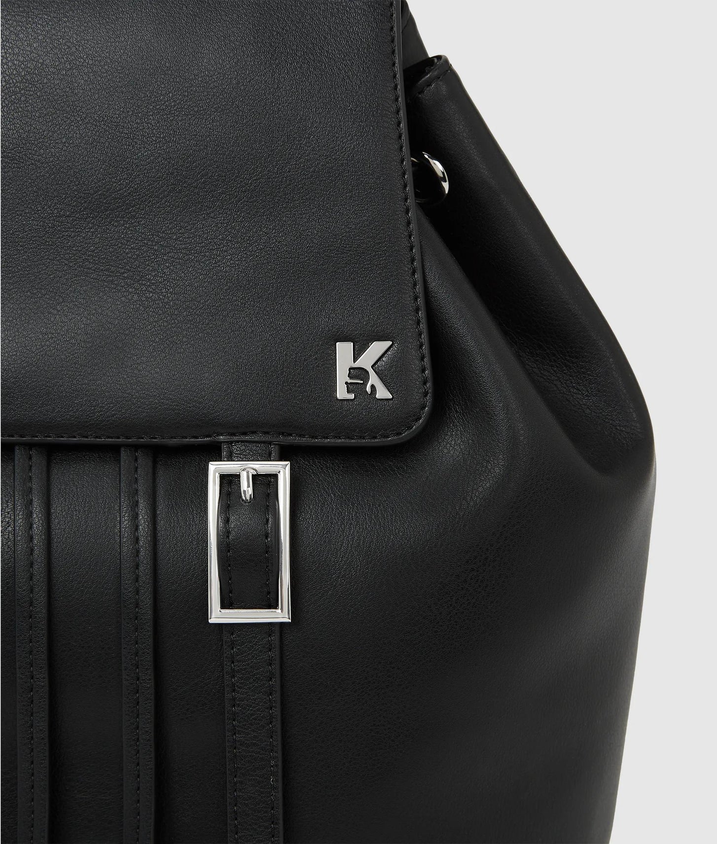 KarlLagerfeld K-Logo Small Backpack Black