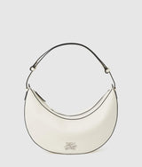 KarlLagerfeld Kautograph Oversized Moon Bag Off White